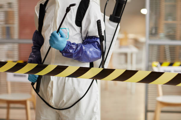 Professional Biohazard Cleanup technician working in Chocowinity, NC